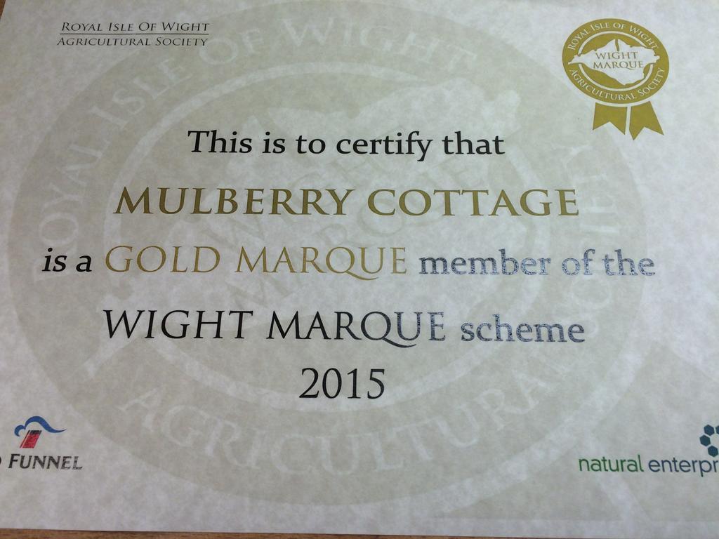 Mulberry Cottage B&B Bembridge Εξωτερικό φωτογραφία